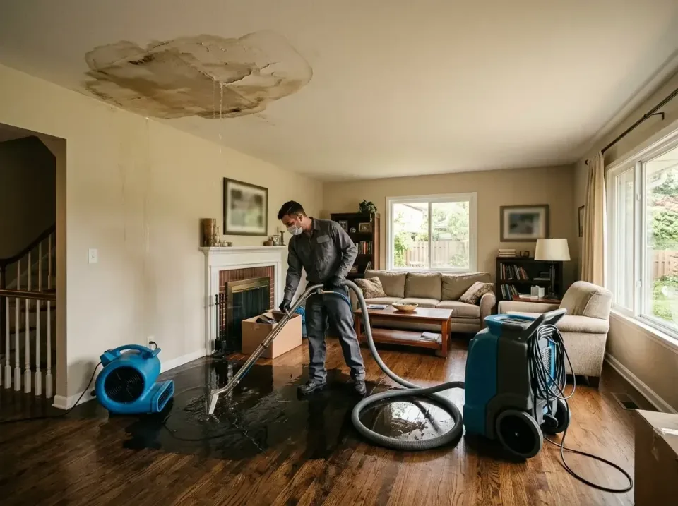 attic-pipe-burst-ceiling-drip-008 — frequently asked questions, Water Damage Restoration & Carpet Care in Delhi, LA